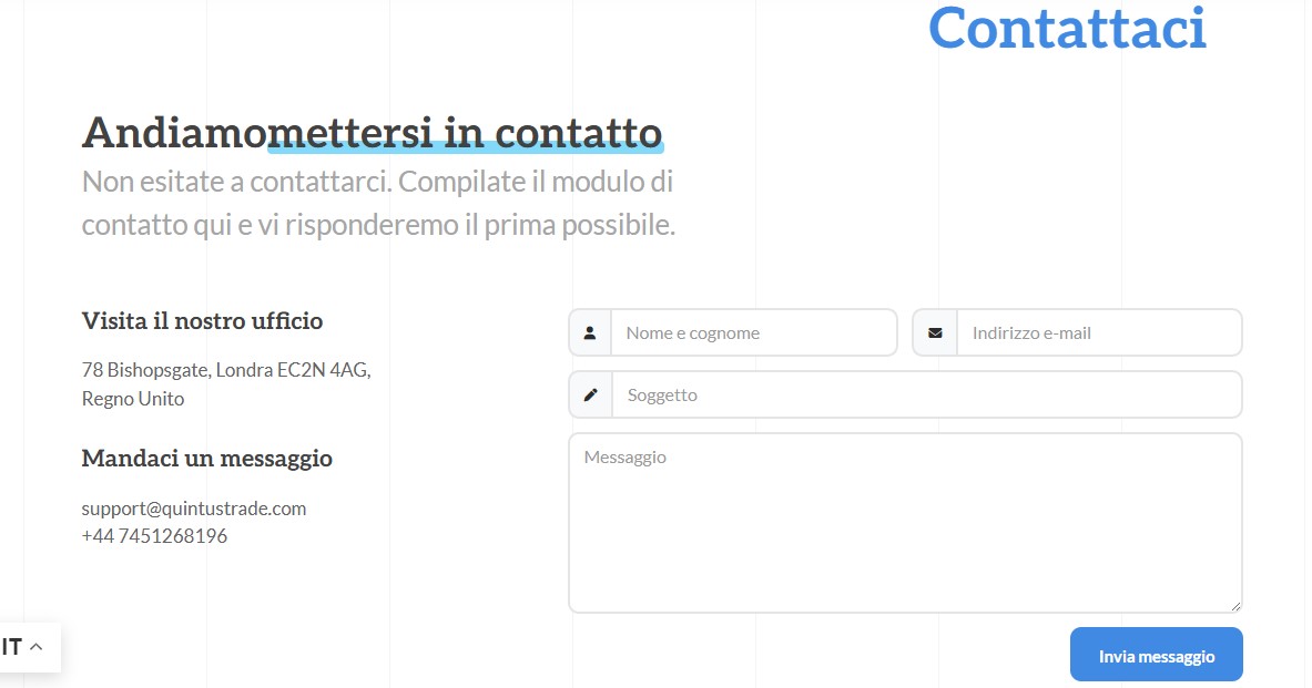 Quintustrade Customer Support Quintustrade Customer Support