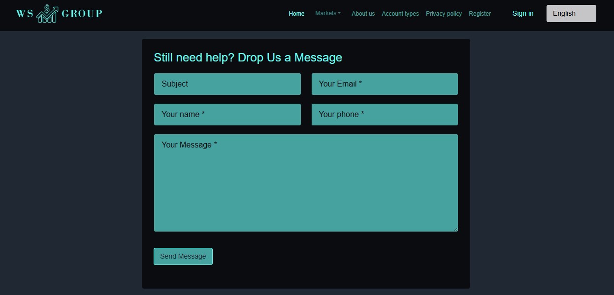 WS Group Customer Support WS Group Customer Support